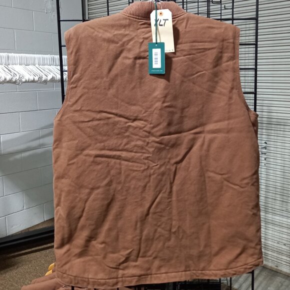 Concealed Carry Canvas Vest - Brown | XLT - Picture 3 of 6